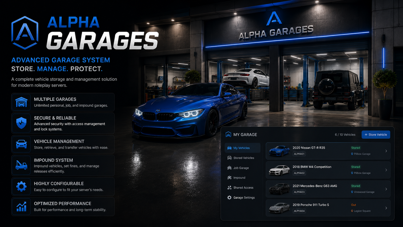Alpha Garages