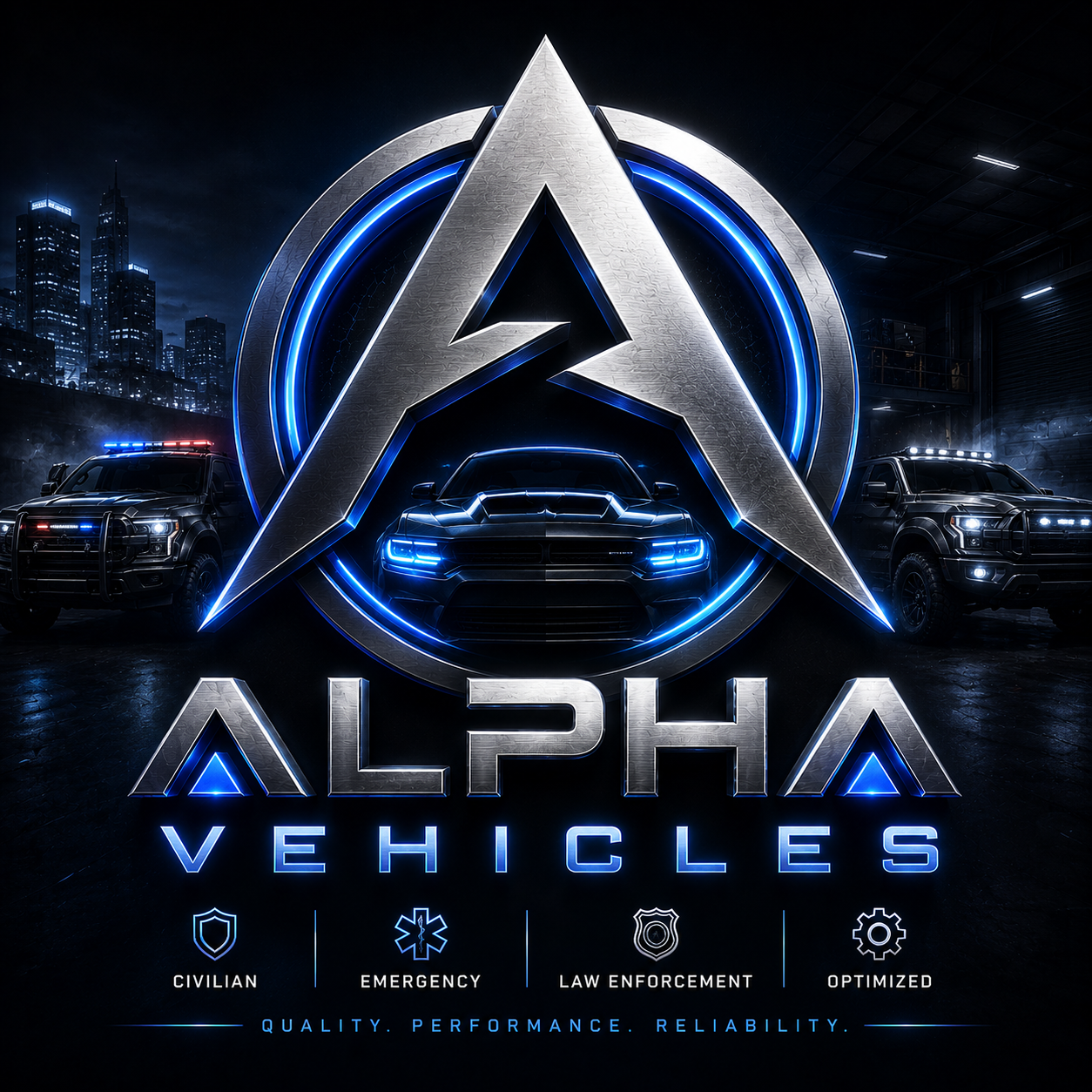 Alpha Vehicles logo